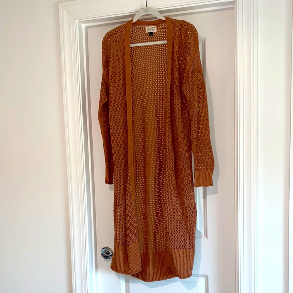Universal Threads, Open Knit Cardigan Sweater, Small